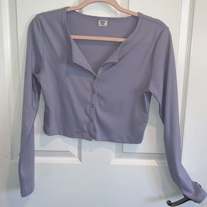 Aritzia lavender long sleeve